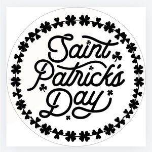 Custom Made 50count St. Paddy’s Day Stickers